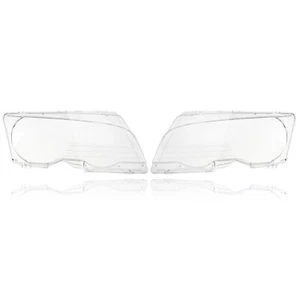2x Cubierta de lente de faro delantero para BMW E46 1999-2003 2 PUERTAS M3 2001-06 Pre-facelift - Imagen 1 de 11