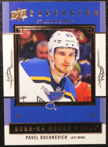 2023-24 23/24 Upper Deck Honor Roll Superstar HR-7 Pavel Buchnevich Blues