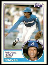 1983 Topps Traded #84T  Pascual Perez   Atlanta Braves