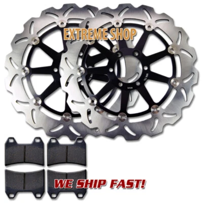 Front Brake Rotor+Pads for Moto-Guzzi Griso 1100 (05-12) California 1400 (13-21) - Image 1 of 2