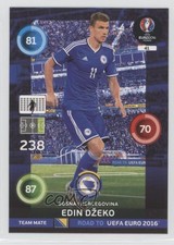 2015 Panini Adrenalyn XL Road to UEFA Euro 2016 Team Mate Edin Dzeko #41