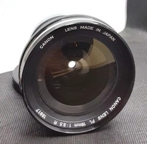 Canon FL 19mm F/3.5 R Manual Focus Wide Angle Lens From Japan - Picture 1 of 10