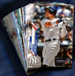 New York Yankees 2020 Topps Series 1 & 2 Team Set 25 Cards Judge Torres Stanton
