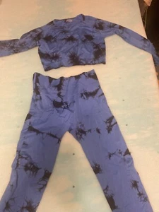 New Sz Large tie dye pants set - Picture 1 of 4