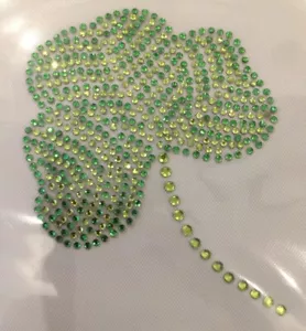 St. Patricks Day Shamrock Heat Transfer 3” X 4” - Picture 1 of 1
