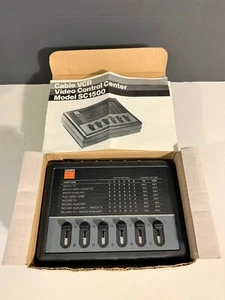 GEMINI SC1500 6 Source Cable VCR Video Control Center - Picture 1 of 8