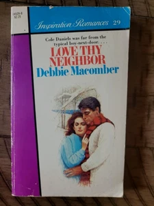 Seltene LOVE THY NEIGHBOR Debbie Macomber 1985 1. Inspiration Romanze - Bild 1 von 3