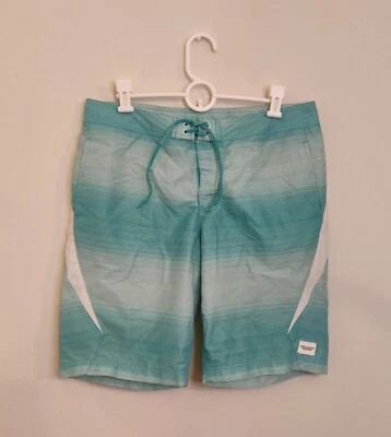 Bañador Armani Exchange para hombre talla M a rayas azul forrado X24 Foto 1 de 4