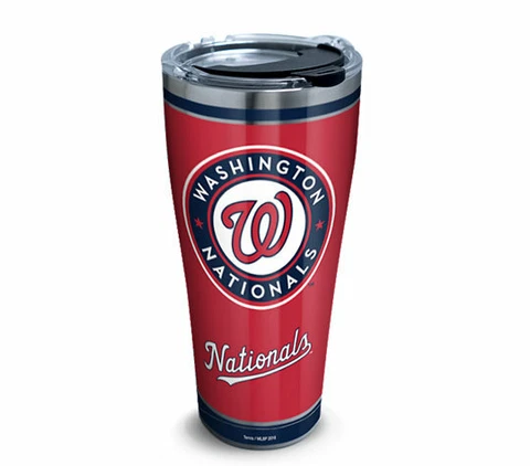 Washington Nationals Tervis 30 ounce Stainless Steel Travel Mug Cover