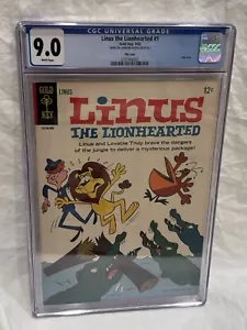 Linus The Lionhearted #1 CGC 9.0 White Pages Only Issue 1965 - Bild 1 von 3