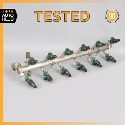 Riel inyector de combustible 92-95 Mercedes R129 SL600 600SEC S600 V12 0000781589 OEM Foto 1 de 4