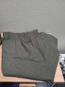 USMC Enlisted Service Dress Uniform Alpha Pants Trousers sz 32R DSCP - Picture 1 of 5