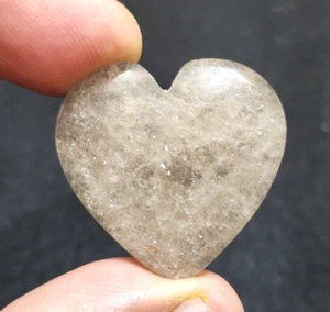 Beautiful Cherry Quartz Heart Shape Cabochon 52 Crt Loose Gemstone For Jewelry - Picture 1 of 6