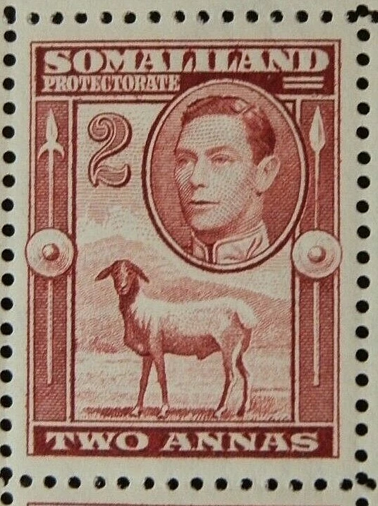 SOMALILAND PROTECTORATE 1938 SG95 2a. BERBERA BLACKHEAD SHEEP  -  MNH - Image 1 of 1
