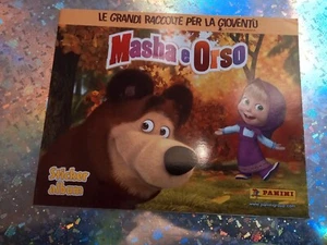 ALBUM FIGURINE PANINI VUOTO MASHA E ORSO 🐻 cedole prezzato - Foto 1 di 3
