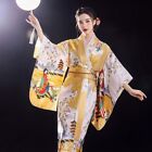 Incantevole Abito Da Notte Floreale Yukata Kimono Pigiama Cosplay Giapponese