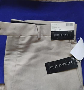 Fumagalli Sand Monty Pants Waist 36 Inseam 34 NWT - Picture 1 of 7