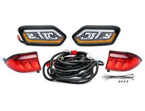 GTW Club Car Tempo Golf Cart LED Light Kit for Headlights & Taillights |2018 + - Picture 1 of 6