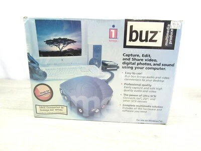 Complete and Sealed IOMega Buz Multimedia Producer (C1) * - Image 1 of 3