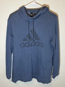Adidas Hoodie Pullover Women’s Medium Long Sleeve Blue - Picture 1 of 5