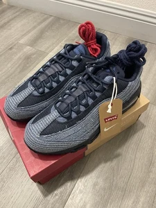 Größe 11,5 - Nike Levi's x Air Max 95 OG Obsidian - HM4743-400 - Brandneu - Bild 1 von 9