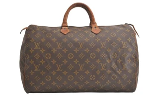 Auténtico bolso Boston Louis Vuitton Speedy 40 de mano con monograma modelo antiguo LV 4130N - Imagen 1 de 10
