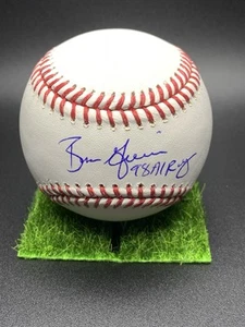 Ben Grieve Auto Signed Oakland Athletics MLB Baseball 1998 AL ROY Schwartz COA - Picture 1 of 4