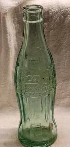 BOTELLA DE REFRESCO COCA-COLA DEC 25, 1923 NAVIDAD COCA-COLA ASHEVILLE NORTH CAROLINA - Imagen 1 de 5