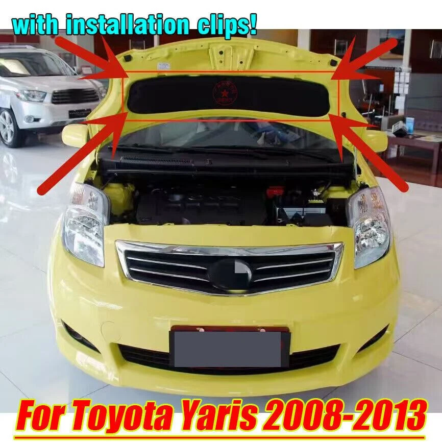 Engine Hood Insulation Cotton Pad Soundproof Heat Mat For Toyota Yaris 2008-2013 - image 1 of 1