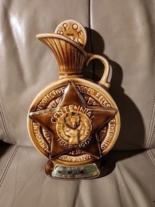 Jim Beam BPOE Elks Decanter Aged Kentucky Bourbon Vintage Empty - Picture 1 of 8