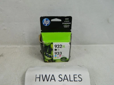 Paquete combinado de cartuchos de tinta Gen HP 932XL 933 N9H62FN 2020 OEM CAJA SELLADA ABOLLADA Foto 1 de 4