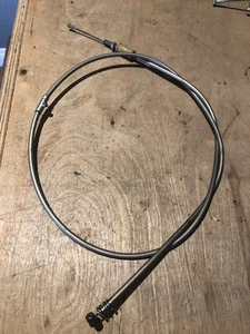 BRAND NEW 1959-63 Honda Grey Clutch Cable C72 C77 92 95 Dream 250 305cc W/SPRING - Picture 1 of 9