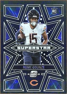 2024 Panini Contenders Optic - Rome Odunze /25 - Superstar Black Scope (RC) - Picture 1 of 5