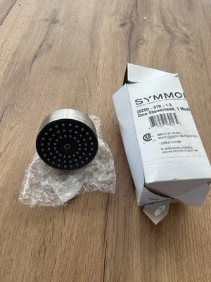 Symmons 362SH-STN-1.5 Duro 1.5 GPM Single Function Shower Head - Satin Nickel - Image 1 of 4