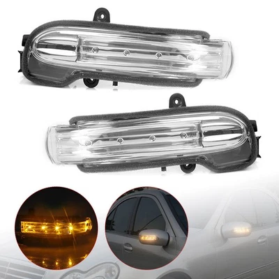 LED Side Mirror Turn Signal Indicator Light Fit For Mercedes-Benz W203 2004-2007 - Image 1 of 4