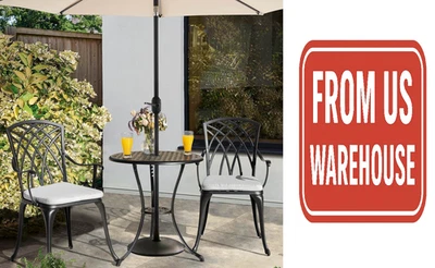 Nuu Garden 3-Piece Outdoor Bistro Set – Patio Furniture for Relaxing Moments. - Image 1 of 4