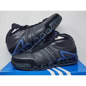 Adidas Kevin Garnett 3 '2 Malik' schwarz blau 809521 Größe 10,5 GETRAGEN - Bild 1 von 8
