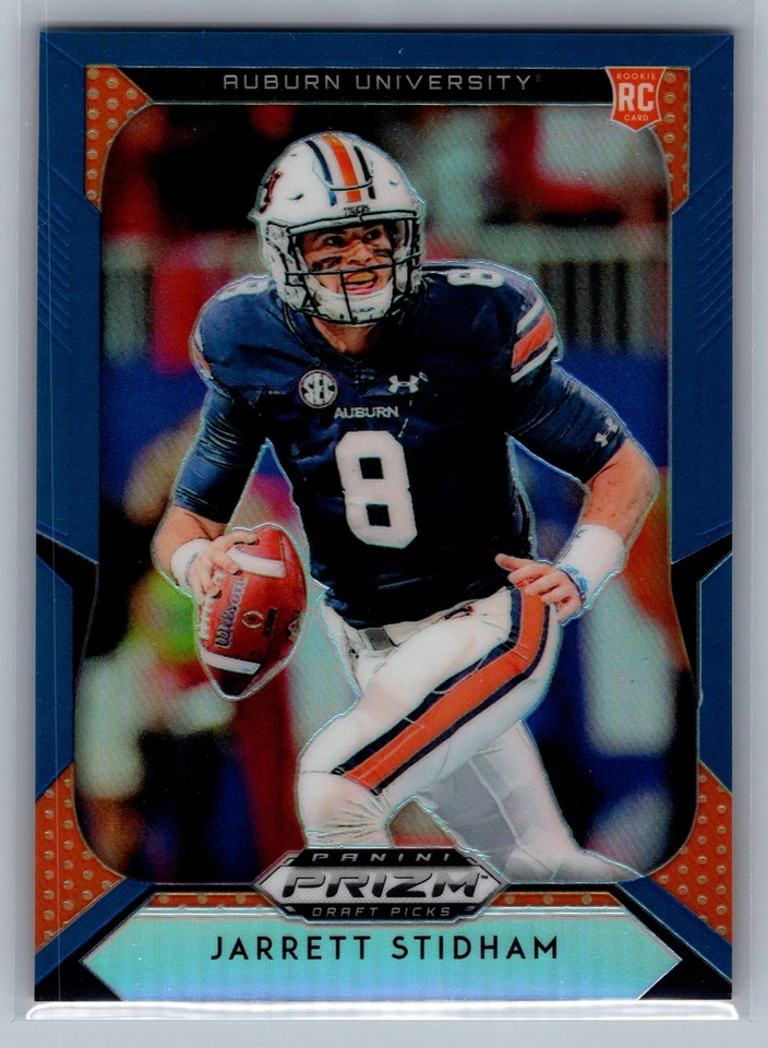 Jarrett Stidham 2019 Panini Prizm Draft Picks Blue Prizm #119 Auburn Tigers RC - Image 1 of 2