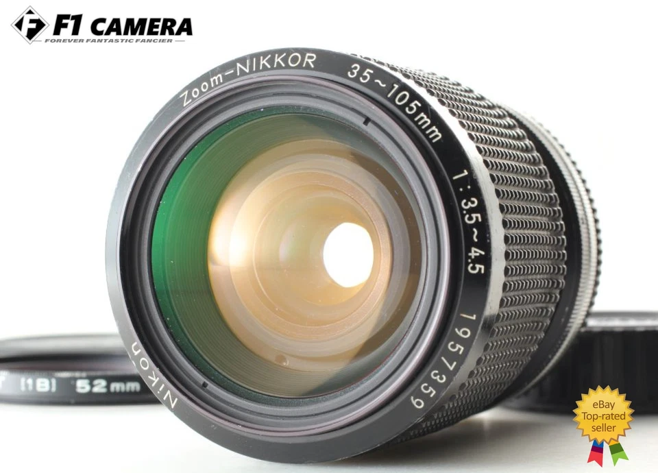 [Exc+5] Nikon Zoom Nikkor Ai-s 35-105mm f/3.5-4.5 Manual Focus Lens From JAPAN - Image 1 of 4