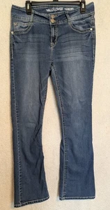 WallFlower - Damen Junior Jeans Gr. 13 Reg Luscious Curvy Fit blau Bootcut Denim - Bild 1 von 8
