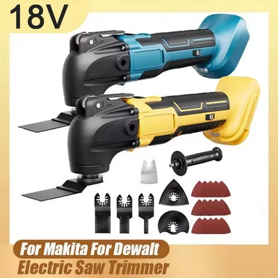 Cordless Oscillating Multi Tool Cutting Trimmer Sander For DeWalt  / Makita 18V - Image 1 of 4