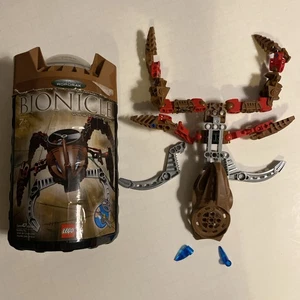 LEGO Bionicle 8745 Visorak Roporak incompleto con contenitore senza istruzioni 2005 - Foto 1 di 12