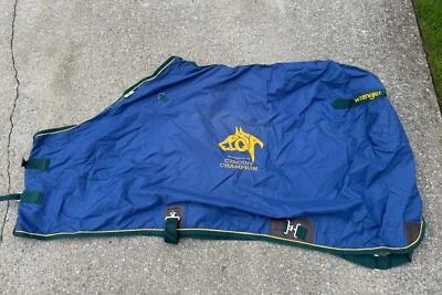 Sábana estable de nailon PROFESSIONAL'S CHOICE ~ talla 80 ~ nunca usada ~ azul marino Foto 1 de 4