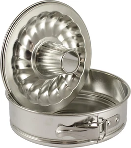 62236 Mini Springform mit Doppelboden aus verzinntem Band, Ø 15,5 x 4,5 cm, Line - Bild 1 von 5