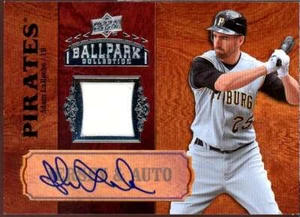 Adam LaRoche Card 2008 Upper Deck Ballpark Collection Jersey Autographs #4 - Picture 1 of 2