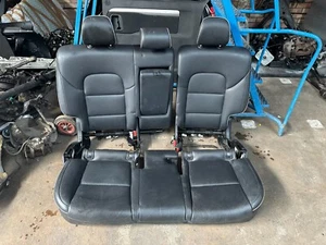 KIA SPORTAGE 2016-2022 MK4 COMPLETE FOLDING REAR SEAT BENCH HEATED LEATHER BLACK - Picture 1 of 24