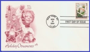 USA5 #3884a U/A ARTCRAFT FDC Green Santa Ornament - Picture 1 of 1