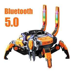 Machine Crab Wireless Bluetooth Speaker Game TWS Stereo Audio Kids Birthday Gift - Picture 1 of 9