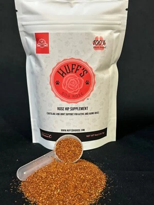 Huff's Dog Rose Hip Rose-Hip Canine Supplement 5oz (141.7g) Best Formula! vital