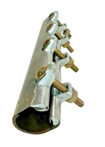 POWERSEAL 3151 Pipe Repair Clamp 1-1/4" (1.66 OD) x 12" Long Partial Coverage - Picture 1 of 11